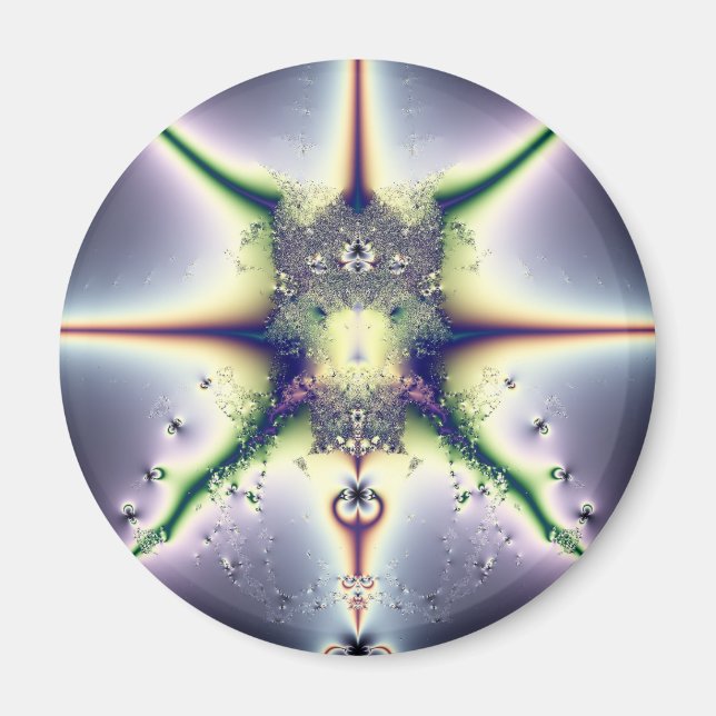 Lila Raum Magnet (Vorne)