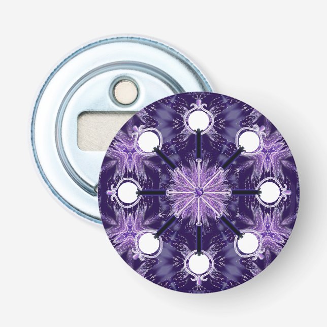 Lila Regen Fairy Flaschenöffner (Vorderseite)