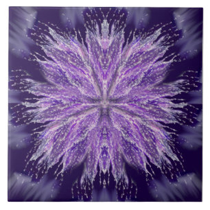 Lila Regen Fairy Keramik Tile Fliese
