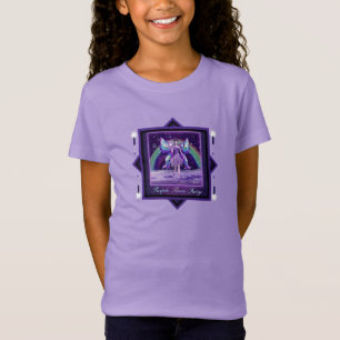 Lila Regen Fee T-Shirt
