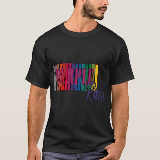 LILA REGEN T-Shirt (Vorderseite)