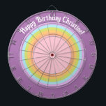 Lila Regenbogenkreise Spaß Gefälle benutzerdefinie Dartscheibe<br><div class="desc">Lila Regenbogenkreise Spaß Gefälle benutzerdefinierte</div>