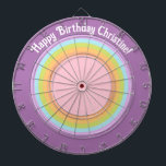 Lila Regenbogenkreise Spaß Gefälle benutzerdefinie Dartscheibe<br><div class="desc">Lila Regenbogenkreise Spaß Gefälle benutzerdefinierte</div>