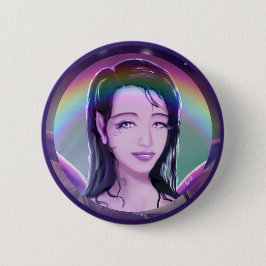 Lila Regenfee Button