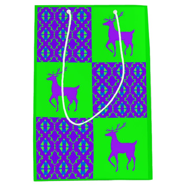 Lila Ren Mittlere Geschenktüte (Vorderseite)