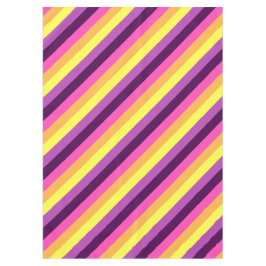 Lila Retro-Streifen mittel Tablette Tischdecke