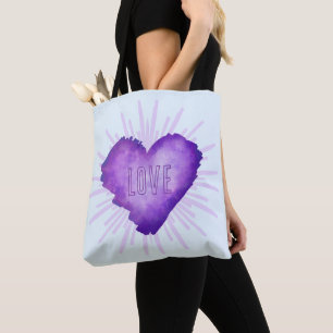 Lila Revolution mit LOVE