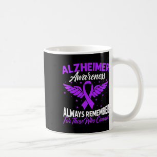 Lila Ribbon Brain Alzheimerheimer Aufklärungshilfe Kaffeetasse