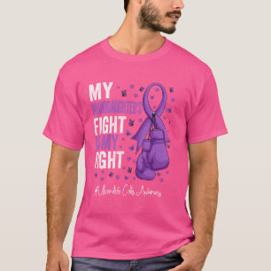 Lila Ribbon Grandtochter Ulcera Colitis Awa T-Shirt