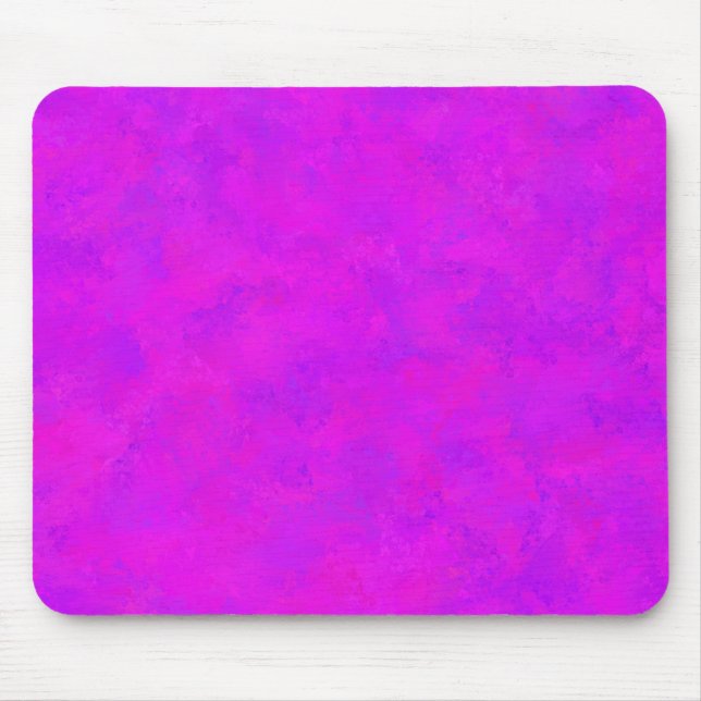 Lila rosa Abstraktes Muster Mousepad (Vorne)