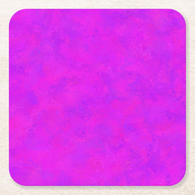 Lila rosa Abstraktes Muster Rechteckiger Pappuntersetzer (Vorderseite)