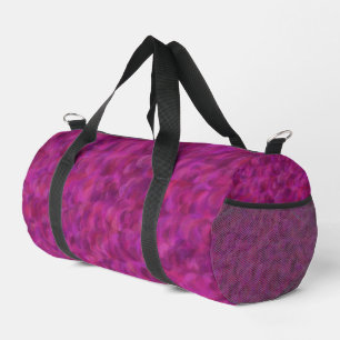 Lila rosa Abstraktes Nahtloses Muster Duffle Bag