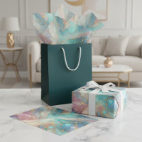 Lila rosa Aquamarines Aqua Blue Gold Marmor