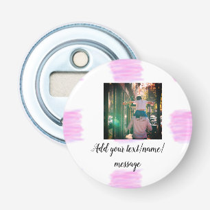 Lila rosa Aquarellfarbe Vater Sohn Vater hinzufüge Flaschenöffner