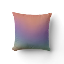 Lila Rosa Aura Gradient Kissen