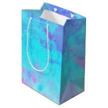 Lila Rosa Blau Farbe Spritzer Abstrakter Stilvoll