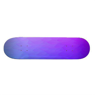 Lila, rosa, blaue Ombre Flammeskateboard-Plattform Skateboard