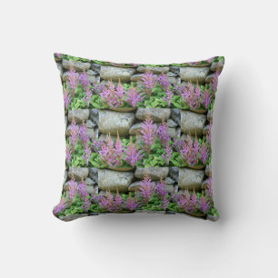 lila rosa Blume Kissen