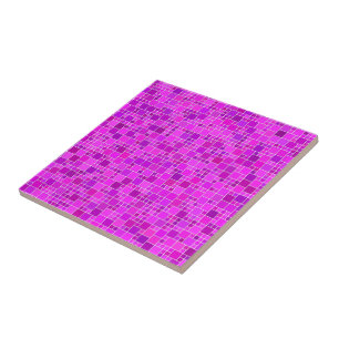 Lila rosa Mosaik Design Keramik Tile Fliese