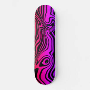 Lila rosa Neonfarbskateboard Skateboard