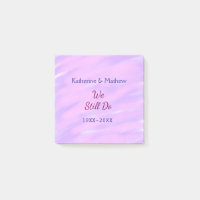 Lila rosa Pastellfarben Jubiläum der Erneuerung