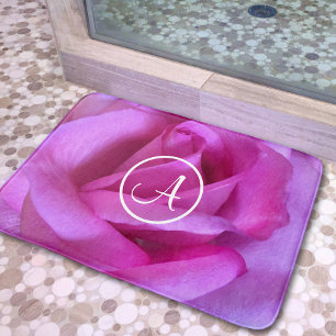 Lila Rosa-Rosa-Fotografie Badematte
