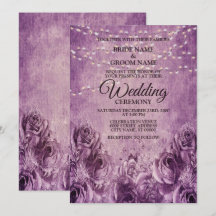 Lila rosa Rosen Blumen lila Vintage-Hochzeit