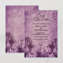 Lila rosa Rosen Blumen lila Vintage-Hochzeit