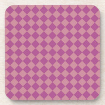Lila Rosa Schachbrett-Diamantmuster