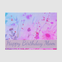 Lila Rosa und Mauve Seidenpapier