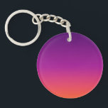 Lila, rosa und orangefarbene Farbvarianten Schlüsselanhänger<br><div class="desc">Lila, rosa und orangefarbene Farbvarianten</div>