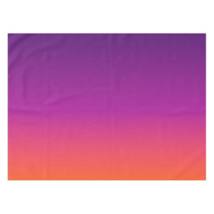 Lila, rosa und orangefarbene Farbvarianten Tischdecke