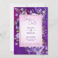 Lila rosa Vintage Rose