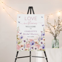 Lila rosa Wildblume Schmetterlinge Liebe im Blut