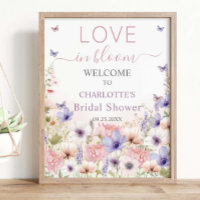 Lila rosa Wildblume Schmetterlinge Liebe im Blut