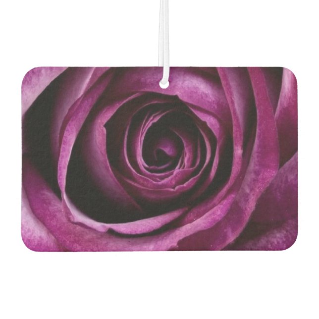 lila Rose Autolufterfrischer (Vorderseite)
