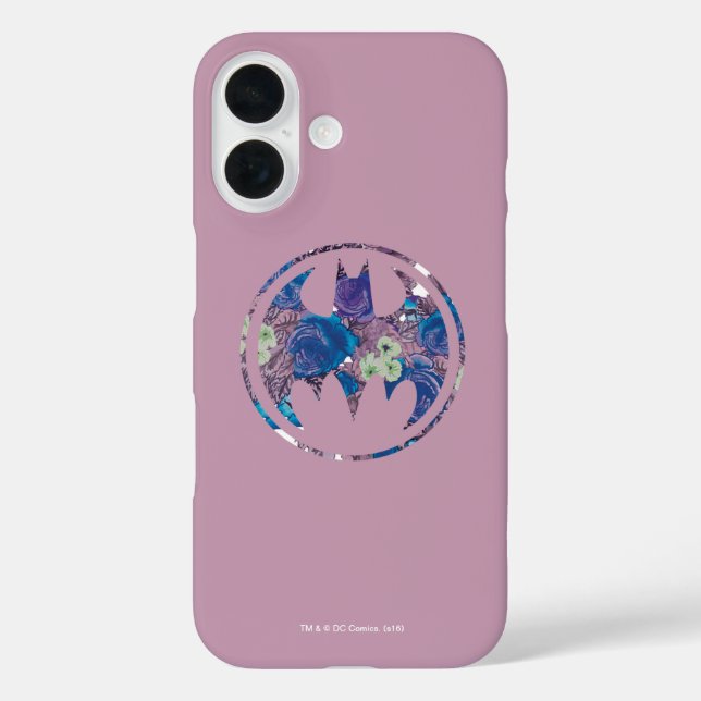 Lila Rose Bat Signal Case-Mate iPhone Hülle (Rückseite)