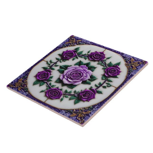 Lila Rose Beliebte schöne Sammlung Fliese (Seite)