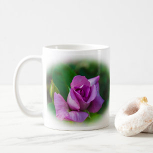 Lila Rose Blossom Kaffeetasse