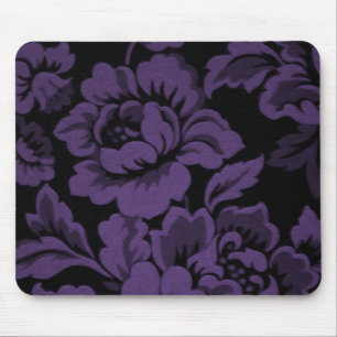 Lila Rose Damask Mousepad