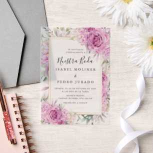 Lila Rose Floral Nuestra Boda Hochzeit