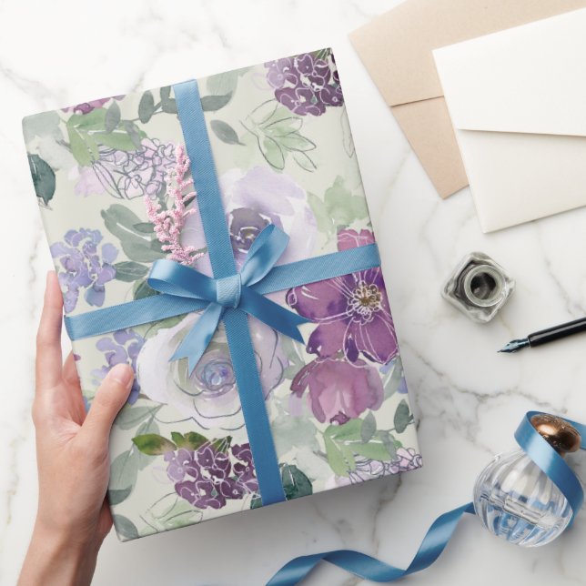 Lila Rose Geschenkpapier (Schenken)