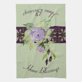 Lila Rose Geschirrtuch