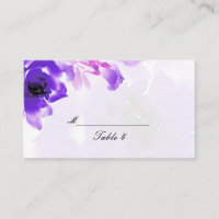 Lila Rose Hochzeiten Platzkarten