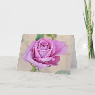 Lila Rose in der Bloom Art Note Card Karte