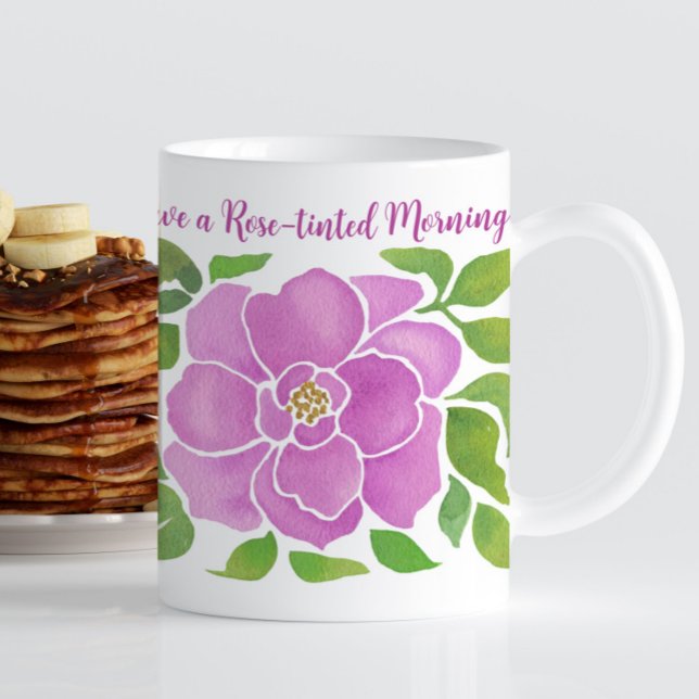 Lila Rose Kaffeetasse (Von Creator hochgeladen)