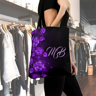 Lila Rose mit Monogramm