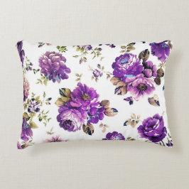 Lila Rose Polster-Kissen Dekokissen