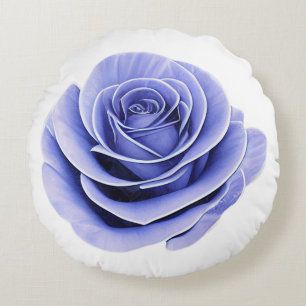 Lila Rose Rundes Kissen