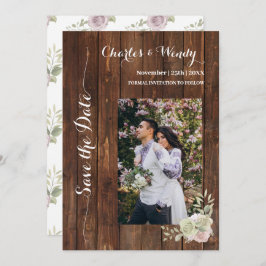 Lila Rose Save the Date Einladung